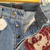 ヴァレンティノガラヴァーニ VALENTINO GARAVANI jeansライン 80~90s ワッペンデザインデニムパンツ メンズ