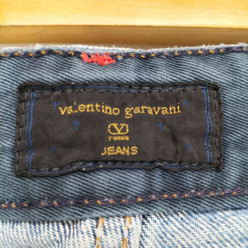 ヴァレンティノガラヴァーニ VALENTINO GARAVANI jeansライン 80~90s ワッペンデザインデニムパンツ メンズ