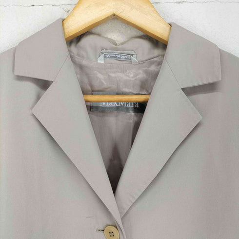 マックスマーラ MAX MARA 銀タグ ショートステンカラーコート レディース JPN:40