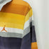 ジョーダンブランド JORDAN BRAND 00S 05AW 20TH ボーダーハーフジップポロカラーL/S Tシャツ メンズ import:L