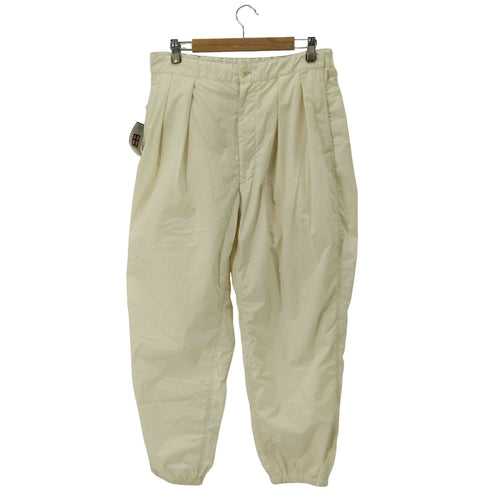 ナナミカ nanamica OOAL Track Pants 2タックジョガーパンツ EC Ecru メンズ 34