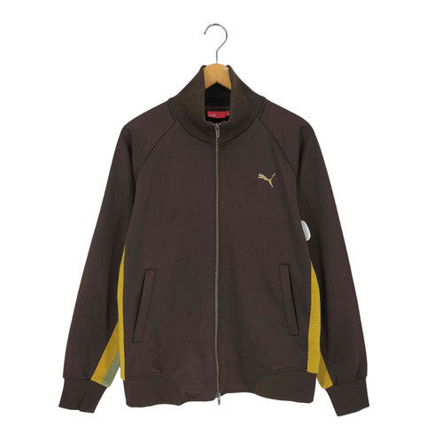 プーマ PUMA ロゴプリント サイド生地切替 トラックジャケット メンズ JPN:L