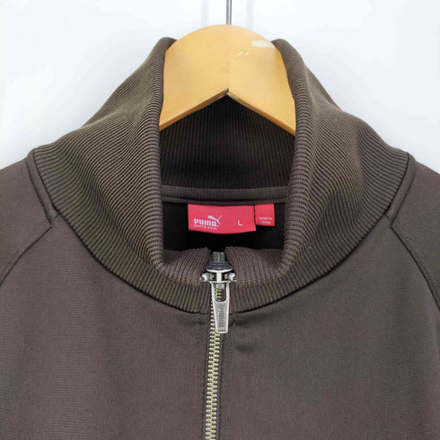 プーマ PUMA ロゴプリント サイド生地切替 トラックジャケット メンズ JPN:L