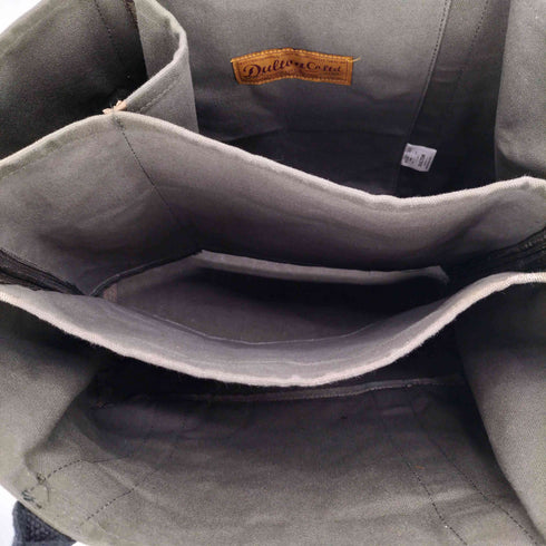 DULTON WORKER BAG OLIVE キャンバス トートバッグ メンズ
