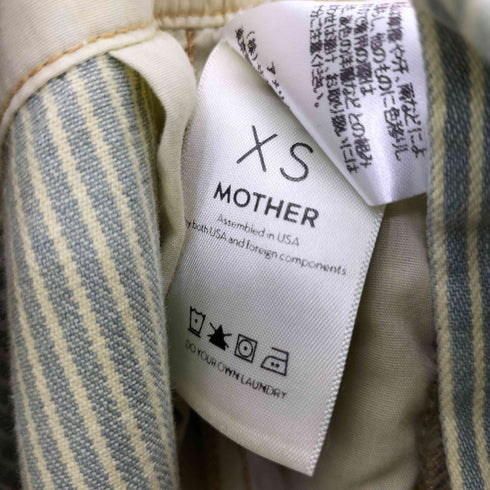 マザー mother The scrapper overalls ストライプオーバーオール レディース JPN:XS