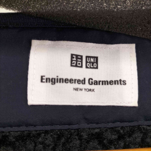 ユニクロ UNIQLO フリースノーカラーコート メンズ JPN:XL