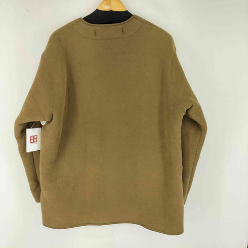 ユニクロ UNIQLO フリースノーカラーコート メンズ JPN:L