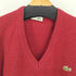 シュミーズラコステ CHEMISE LACOSTE フランス製 ウールアクリル Vネックニット メンズ