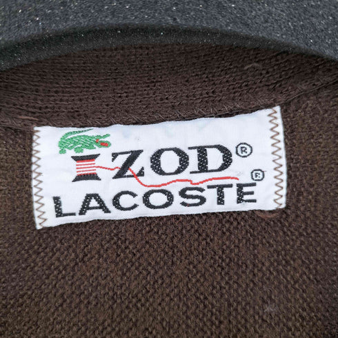アイゾッドラコステ IZOD LACOSTE 糸巻きタグ アクリルカーディガン メンズ import:XL