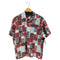 ステューシー Stussy 90s OLD STUSSY 紺タグ 総柄開襟シャツ ボックス メンズ JPN:M