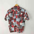 ステューシー Stussy 90s OLD STUSSY 紺タグ 総柄開襟シャツ ボックス メンズ JPN:M