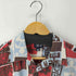 ステューシー Stussy 90s OLD STUSSY 紺タグ 総柄開襟シャツ ボックス メンズ JPN:M