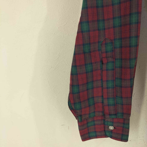 エルエルビーン L.L.Bean 香港製 チェック BDシャツ メンズ import:L