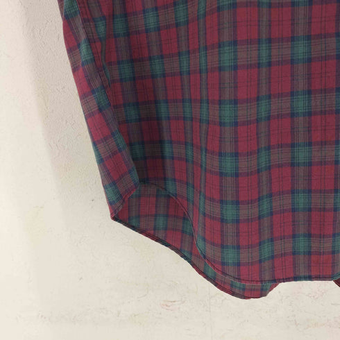 エルエルビーン L.L.Bean 香港製 チェック BDシャツ メンズ import:L