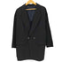 ザラ ZARA 背抜き ダブルブレスト レーヨンテーラードジャケット レディース import:M