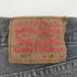 リーバイス Levis 501 後染め ブラックデニムパンツ メンズ 30inch