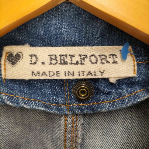 BELFORT ダメージ加工デニムロングコート レディース JPN:S