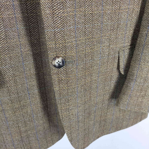 チェルッティ CERRUTI 1881 2Bヘリンボーンテーラードジャケット メンズ 4B4