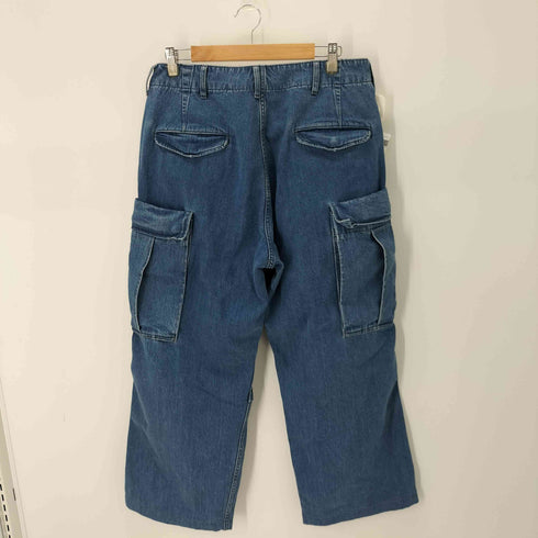 エドウィン EDWIN ワイドカーゴデニムパンツ メンズ