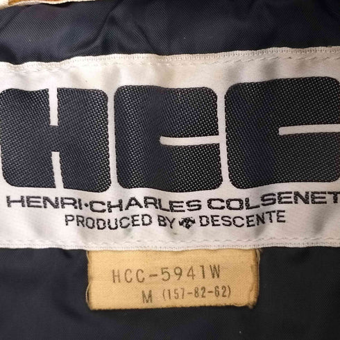 HCC HENRI CHARLES COLSENET 中綿ジャケット レディース M