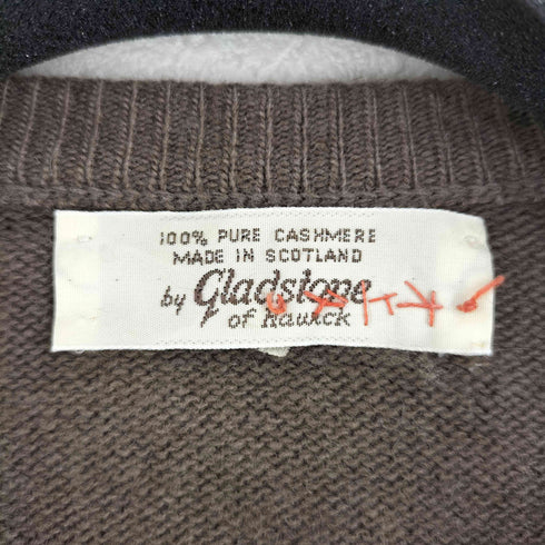 gladstone MADE IN SCOTLAND アーガイル ウールニット メンズ JPN:2