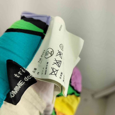 トリココムデギャルソン tricot COMME des GARCONS AD2003 サークルプリント フレアパンツ レディース
