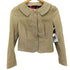ポールスミスブラックレーベル Paul Smith BLACK LABEL ラムレザーノーカラージャケット レディース JPN:40