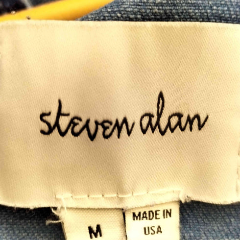 スティーブンアラン Steven Alan USA製 デニム サロペット レディース M