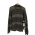 JHANE BARNES 総柄コットンアクリルウールニット メンズ import:M