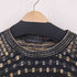 JHANE BARNES 総柄コットンアクリルウールニット メンズ import:M