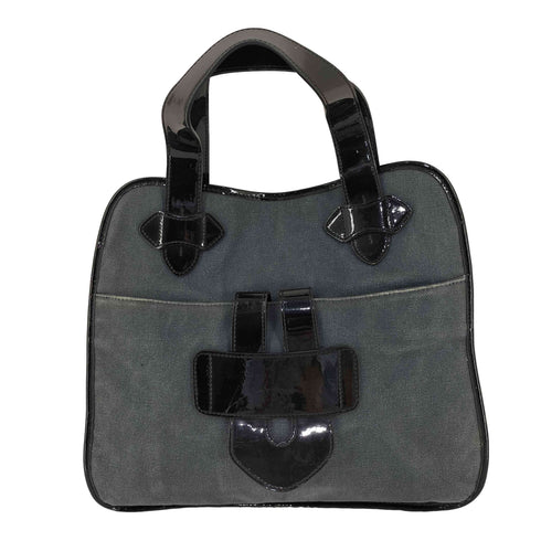ティラマーチ TILA MARCH エナメル キャンバス トートバッグ レディース