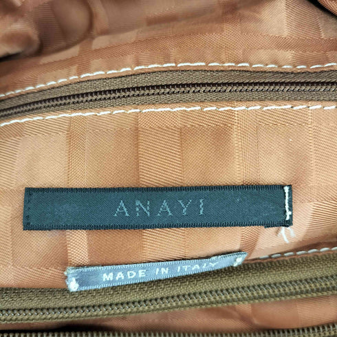 アナイ ANAYI イタリア製 レザー トートバッグ レディース