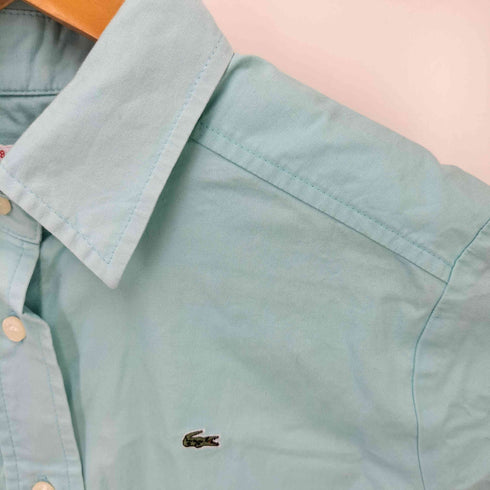 ラコステ LACOSTE オックスフォード 半袖シャツ レディース JPN:38