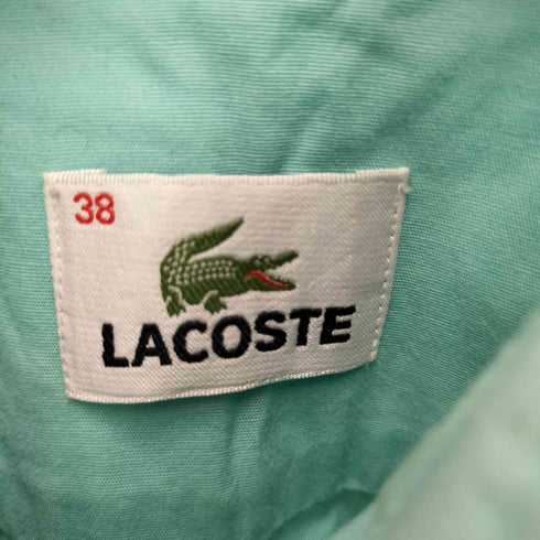 ラコステ LACOSTE オックスフォード 半袖シャツ レディース JPN:38