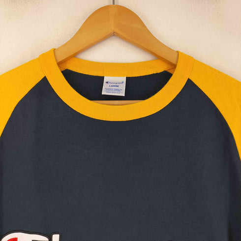 チャンピオン Champion 七分丈 ラグランスリーブ Tシャツ ツートンカラー メンズ JPN:L