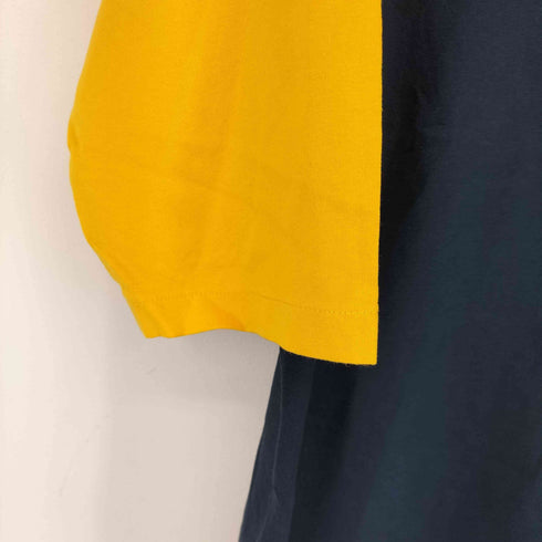 チャンピオン Champion 七分丈 ラグランスリーブ Tシャツ ツートンカラー メンズ JPN:L