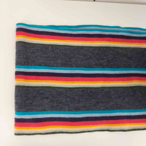 ポールスミス Paul Smith マルチカラー フリンジマフラー メンズ