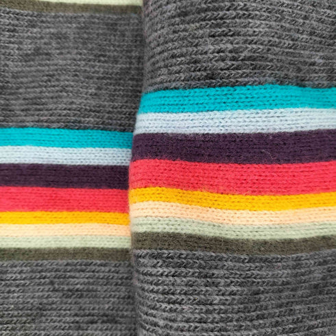 ポールスミス Paul Smith マルチカラー フリンジマフラー メンズ