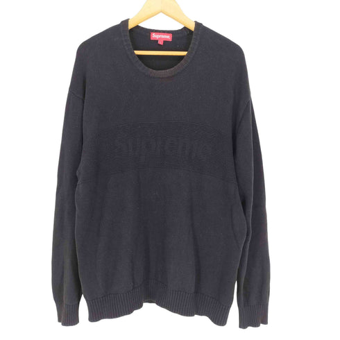 シュプリーム Supreme 22SS TONAL PANELED SWEATER メンズ JPN:L