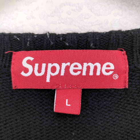 シュプリーム Supreme 22SS TONAL PANELED SWEATER メンズ JPN:L