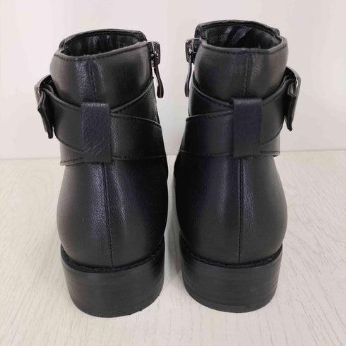 bell florrie サイドジップ ショートヒールブーツ レディース JPN:22.5