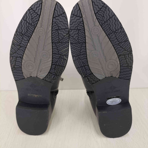 bell florrie サイドジップ ショートヒールブーツ レディース JPN:22.5