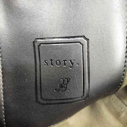 ストーリー Story. スムース ヌバックコンビ トートバッグ レディース