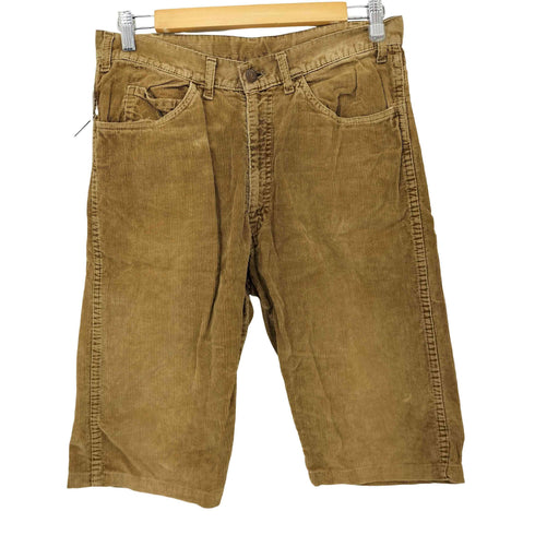 リーバイス Levis 60S R刻印 不均等V BIGE 42TALON コーデュロイショーツ メンズ