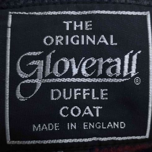 グローバーオール Gloverall THE ORIGINAL DUFFLE COAT イングランド製 裏地チェック ダッフルコート メンズ EUR:50