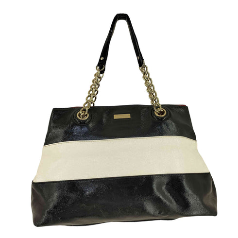 ケイトスペード Kate spade エナメル シボ トートバッグ レディース