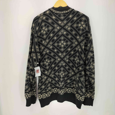 ボスヒューゴボス BOSS HUGO BOSS MADE IN ITALY 総柄コットンニット メンズ EUR:54