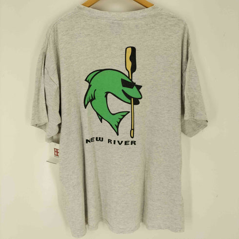オニータ ONEITA NEW RIVER プリントTシャツ オーバーサイズ メンズ JPN:XL
