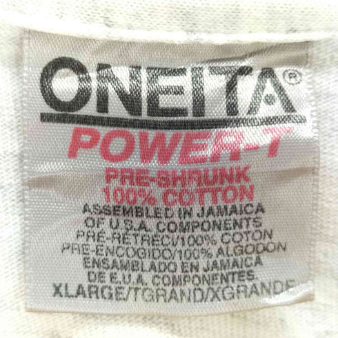オニータ ONEITA NEW RIVER プリントTシャツ オーバーサイズ メンズ JPN:XL