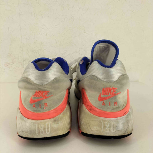 ナイキ NIKE AIR MAX 180 - WHITE/ULTRAMARINE-SOLAR RED メンズ JPN:27